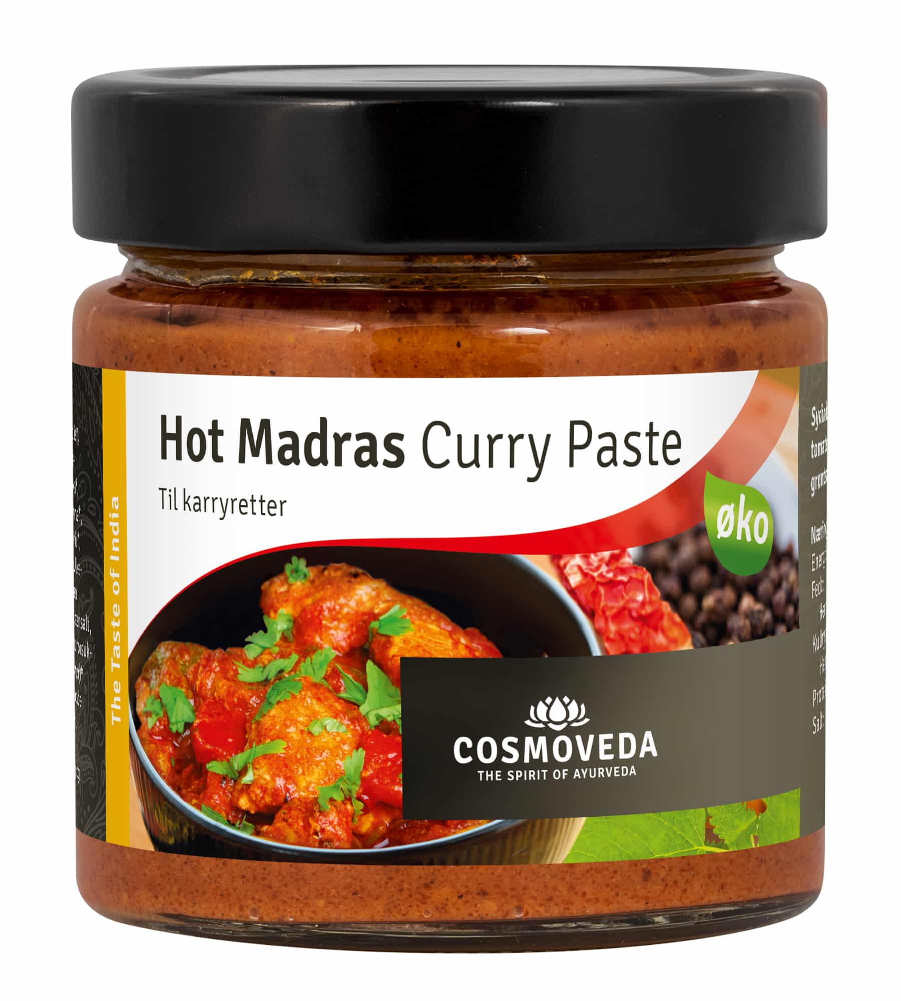 Curry Paste - Hot Madras 175 g - øko