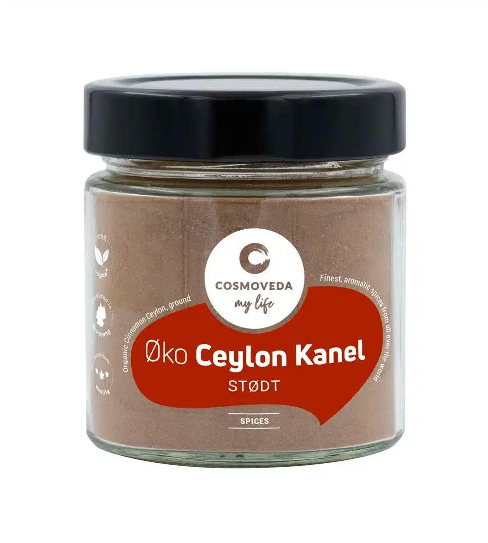 Kanelpulver (ceylon) 80 g - øko