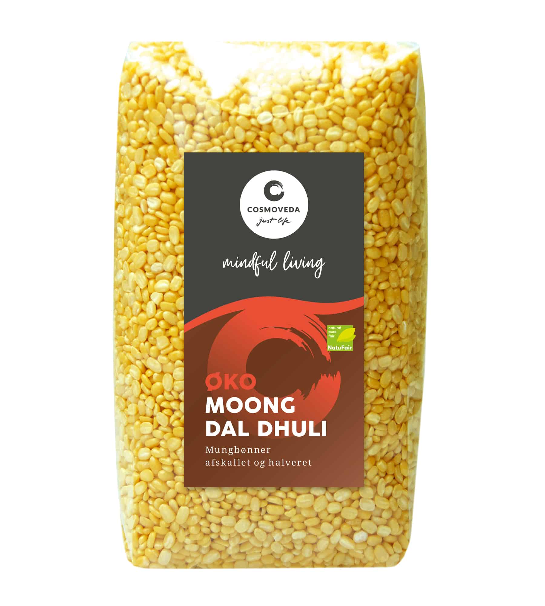 Moong Dal - Afskallede Mungbønner 500 g - øko