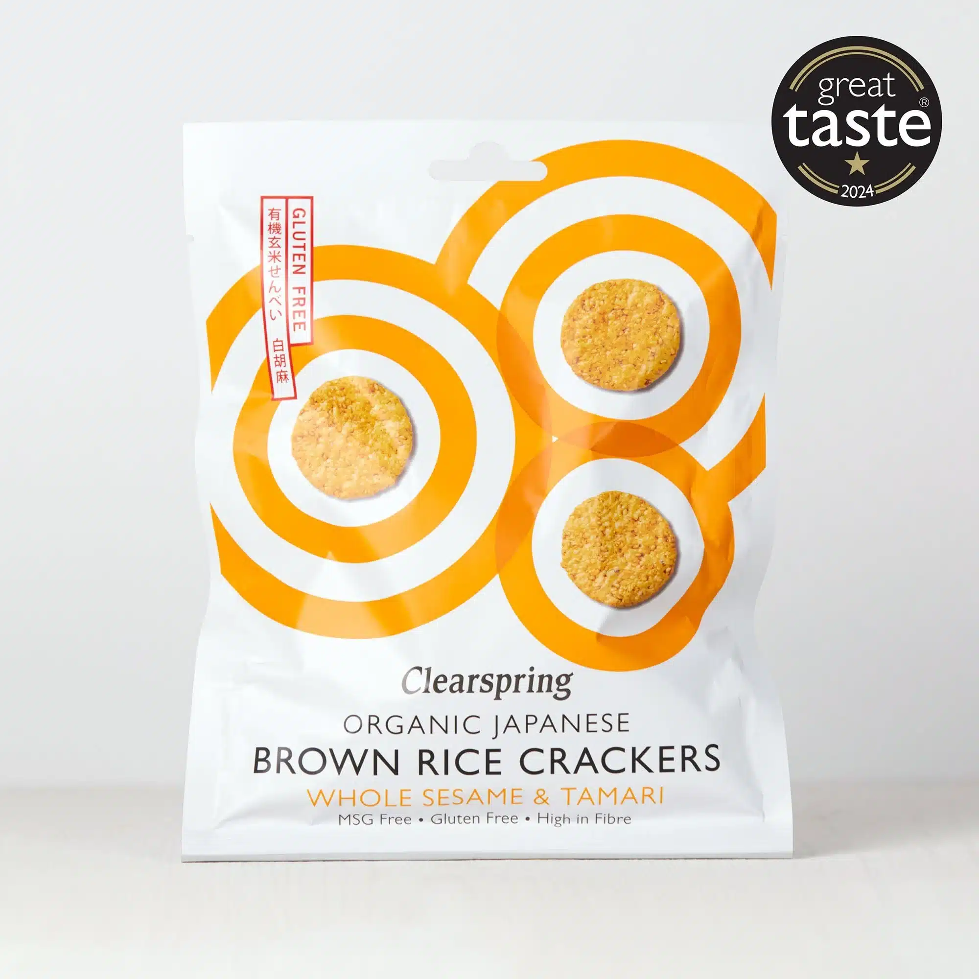 Rice Cracker - Sesam - øko