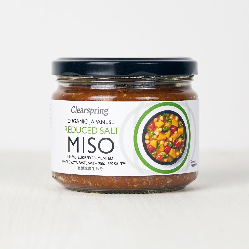 Miso Brown Rice - upasteuriseret (reduceret salt) 270 g - øko