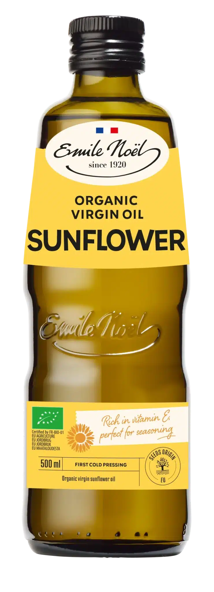Solsikkeolie 500 ml - øko
