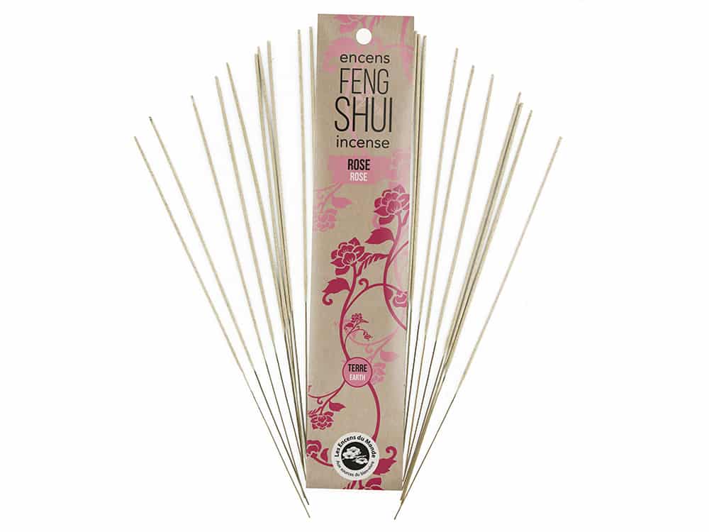 Feng Shui Røgelse - Earth/Rose