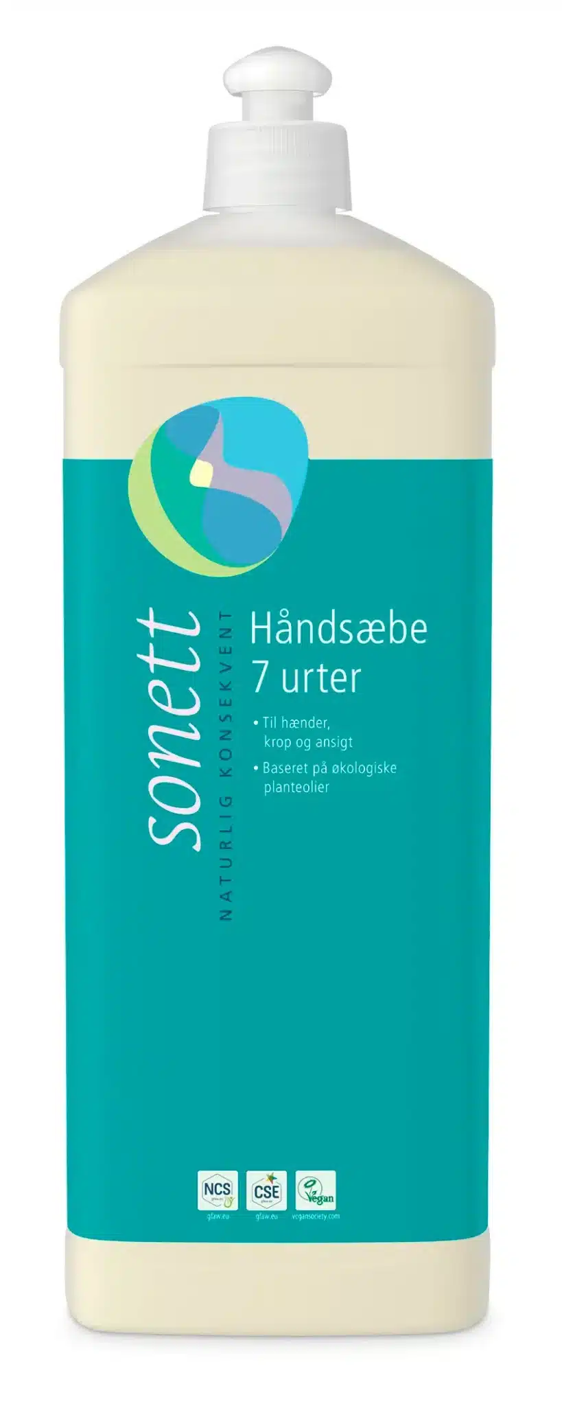 Håndsæbe 7 urter - 1 l