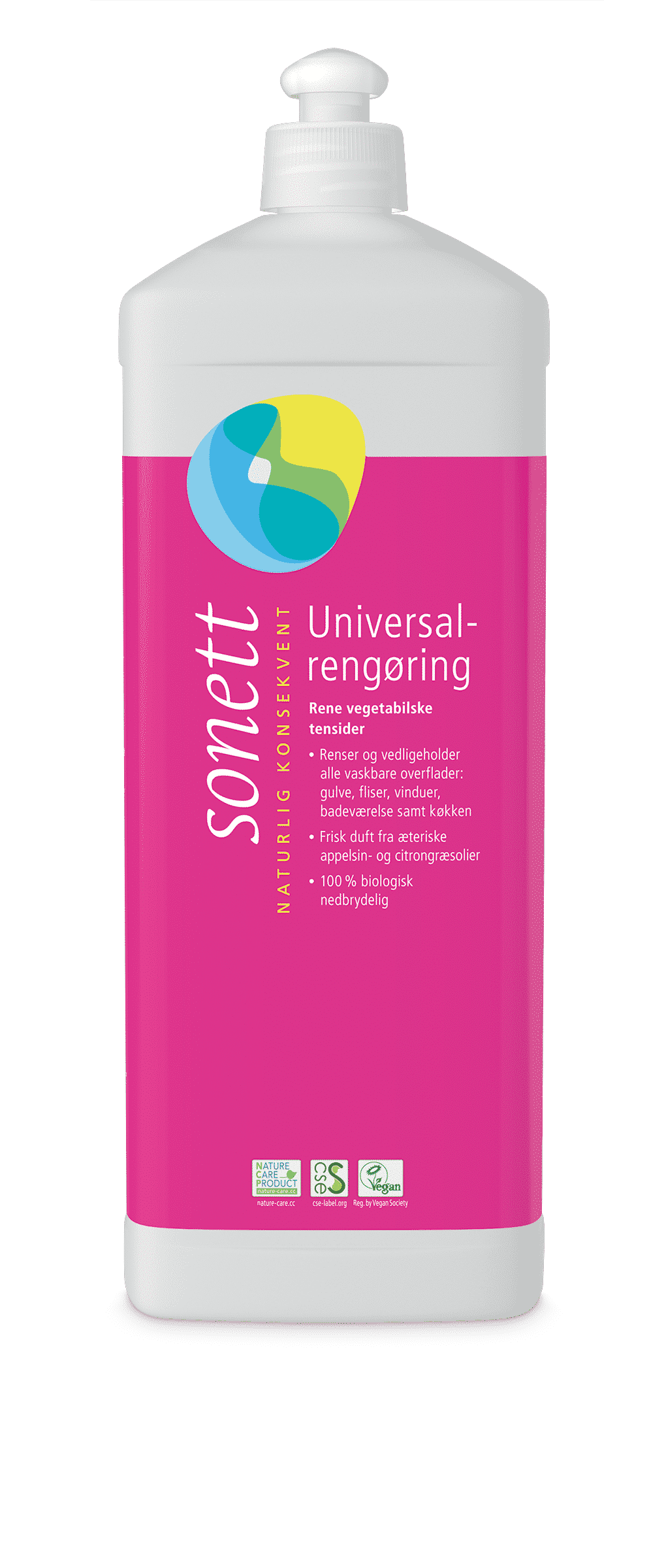 Universalrengøring citron & appelsin - 1 l