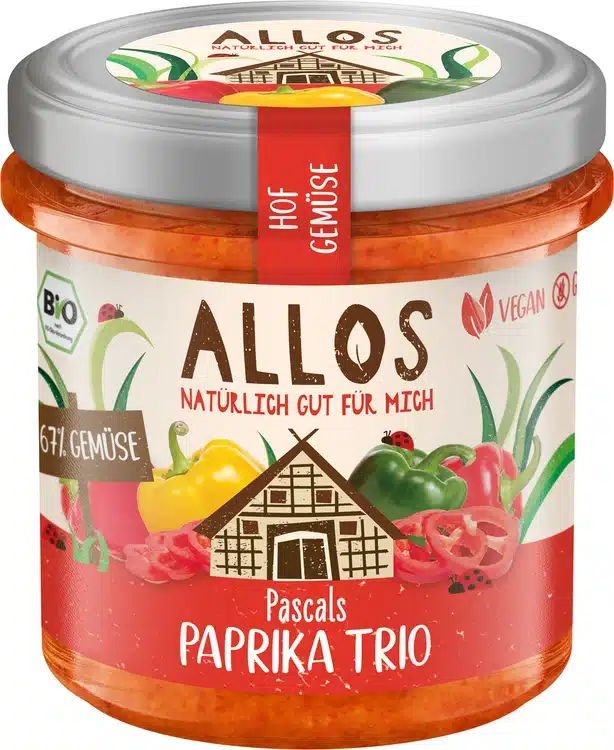 Farm Vegetables Paprika Trio - øko