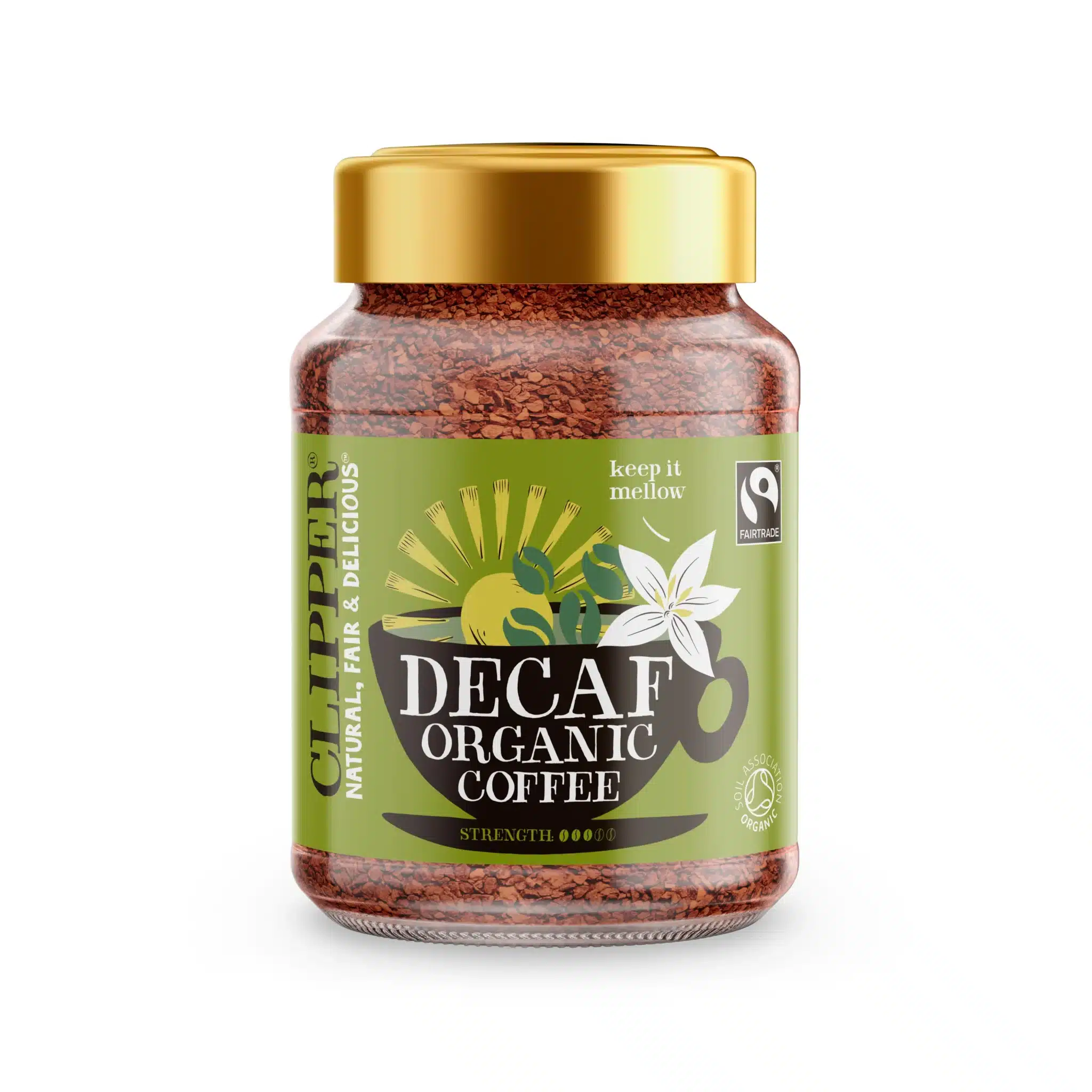 Instant kaffe koffeinfri - øko