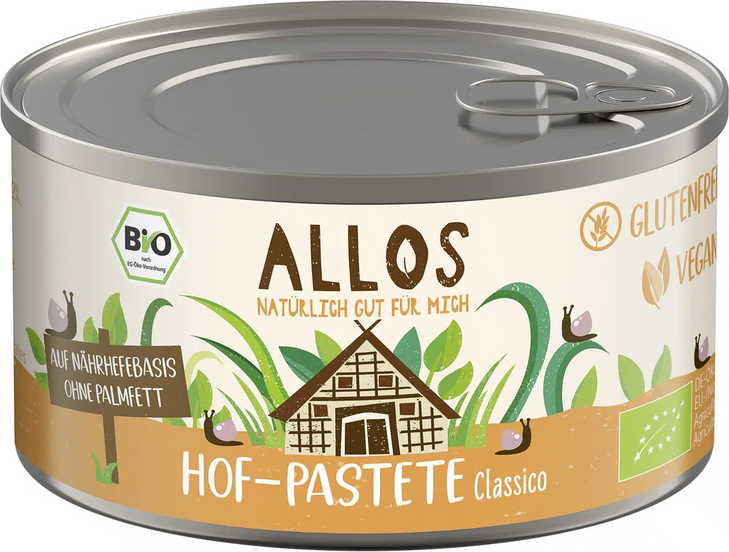 Allos smørepålæg Classico 125 g - øko