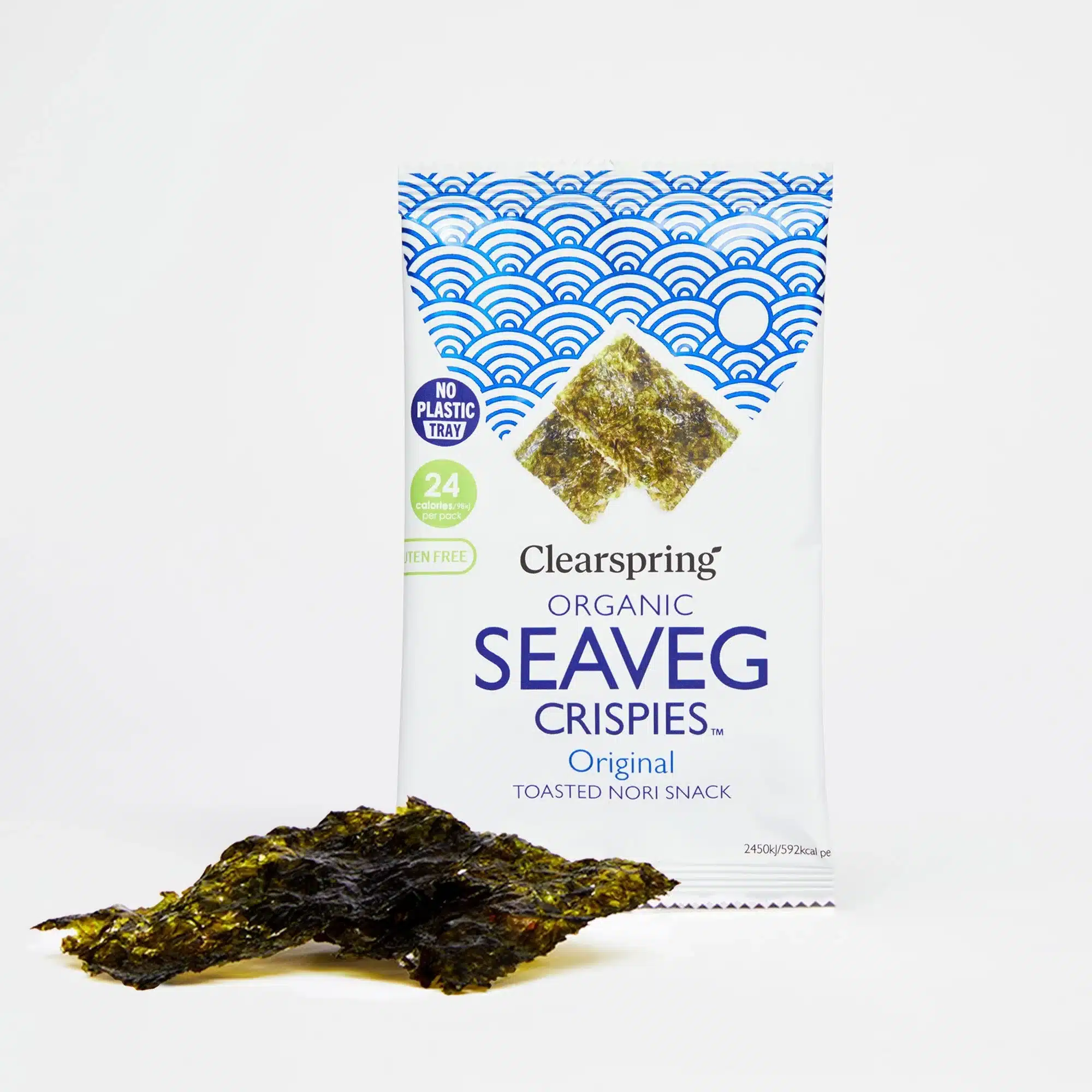 Seaveg Crispies Original (Tang chips) 4 g - øko - Image 3