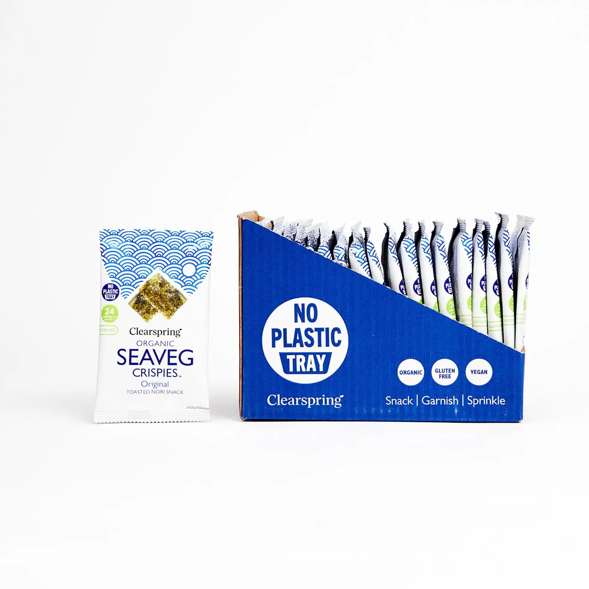 Seaveg Crispies Original (Tang chips) 4 g - øko - Image 4