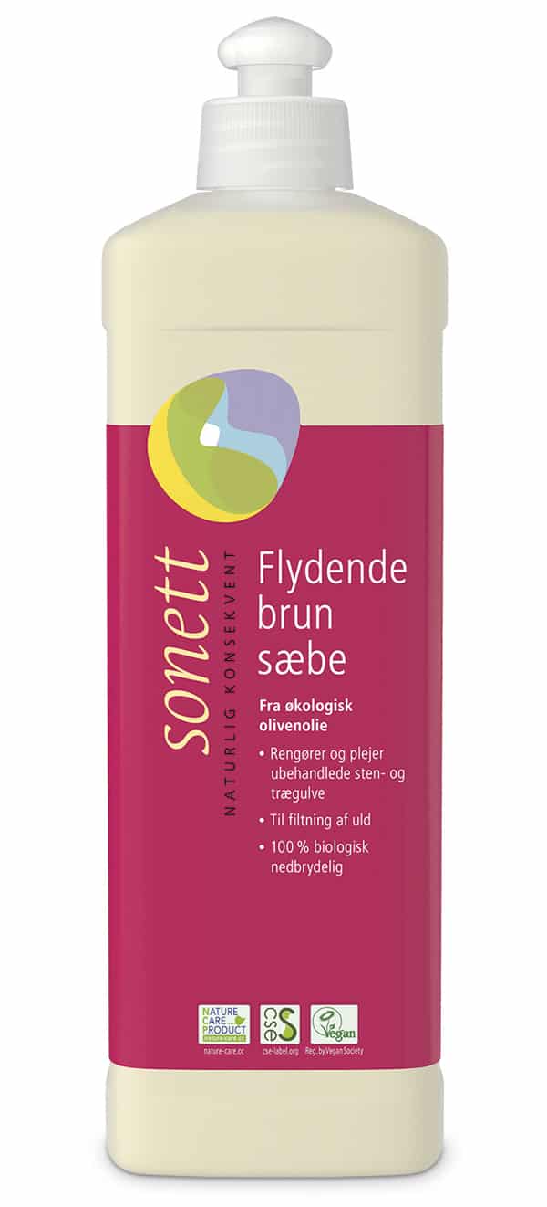Flydende brun sæbe - 0,5 l