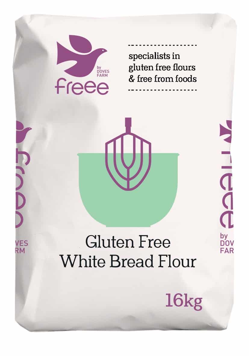Glutenfri hvid brødblanding 16 kg (skaffevare)