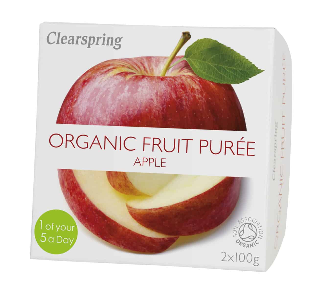 Æble frugtpuré 2 x 100 g - øko