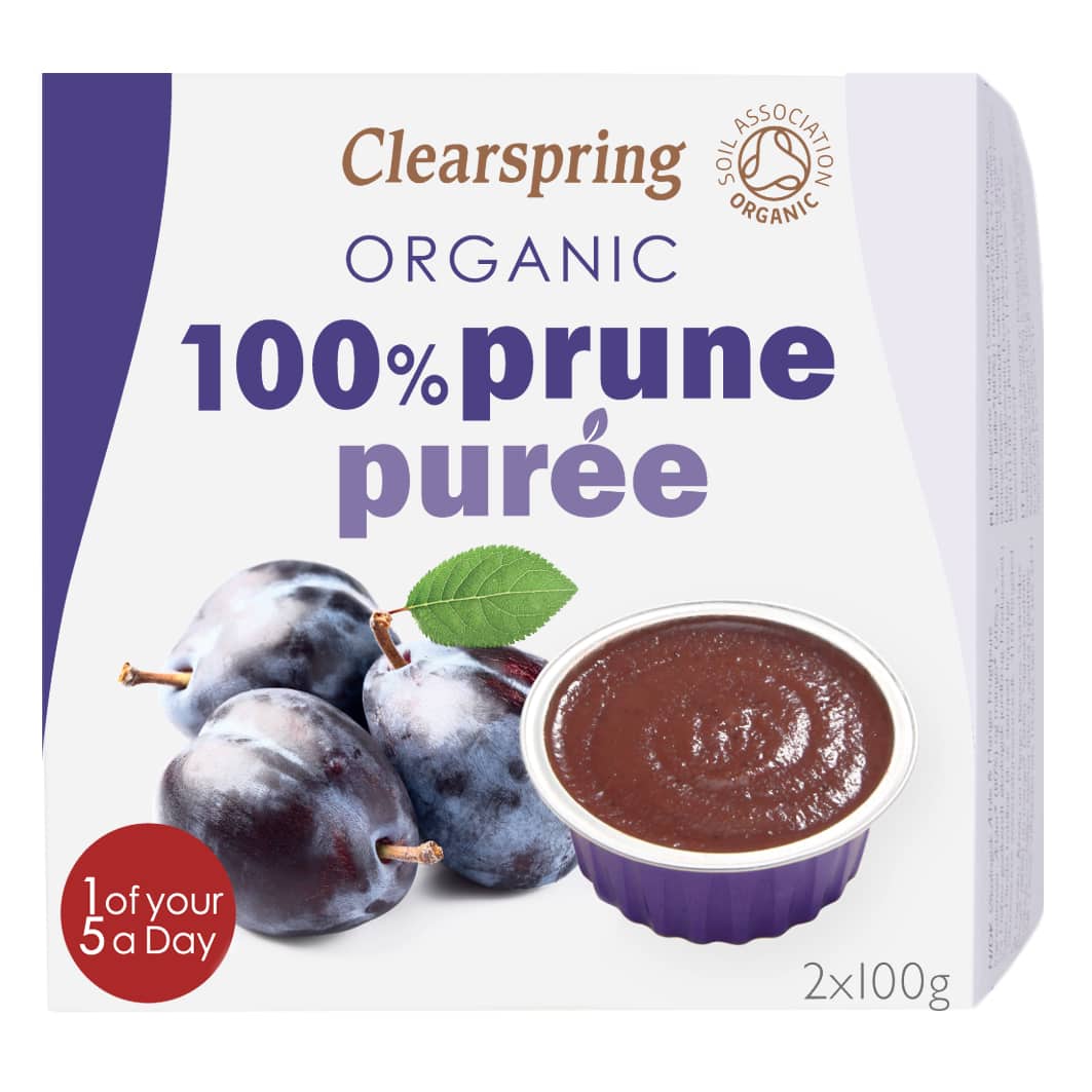 Blomme frugtpuré 2 x 100 g - øko
