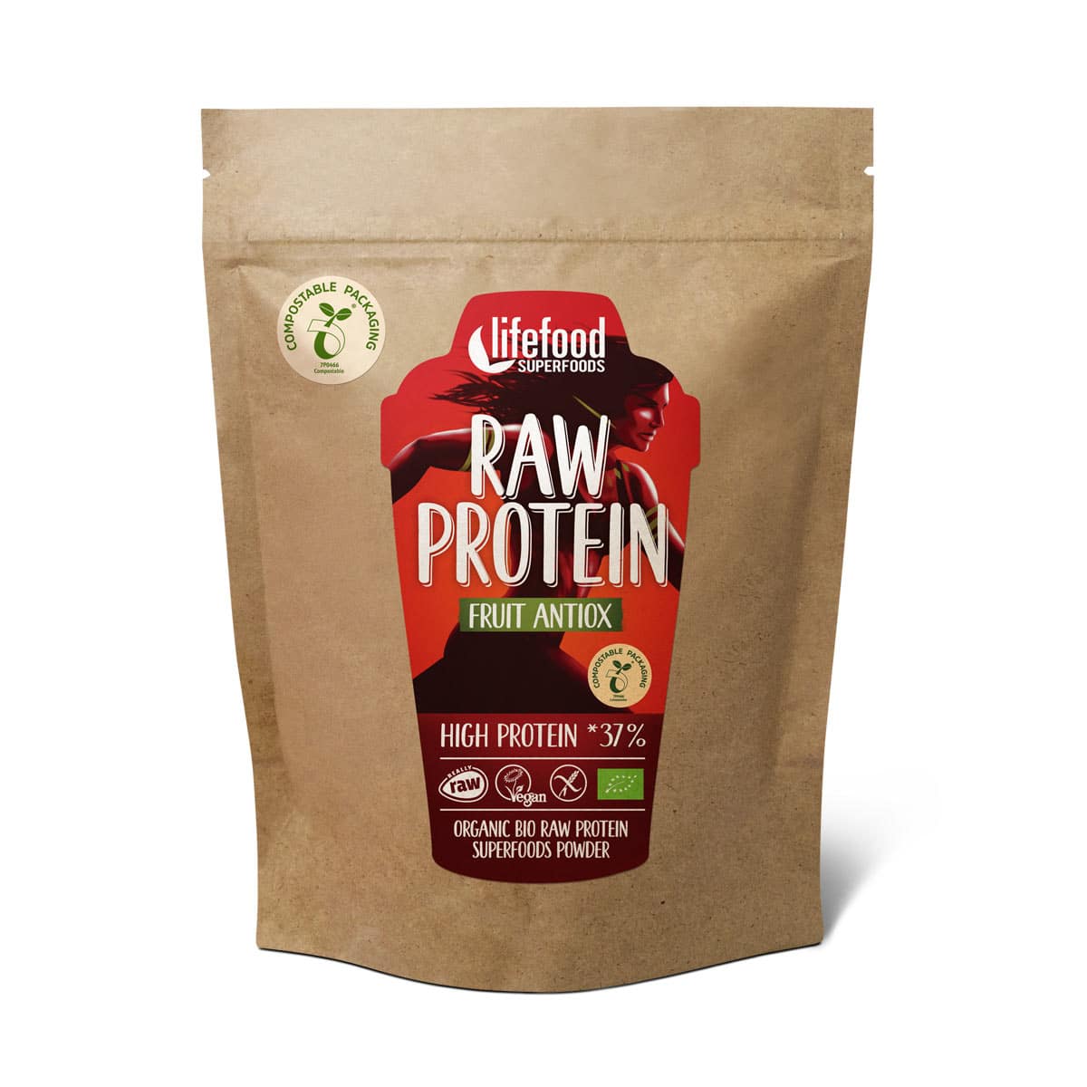 Proteinpulver Frugt RAW - øko