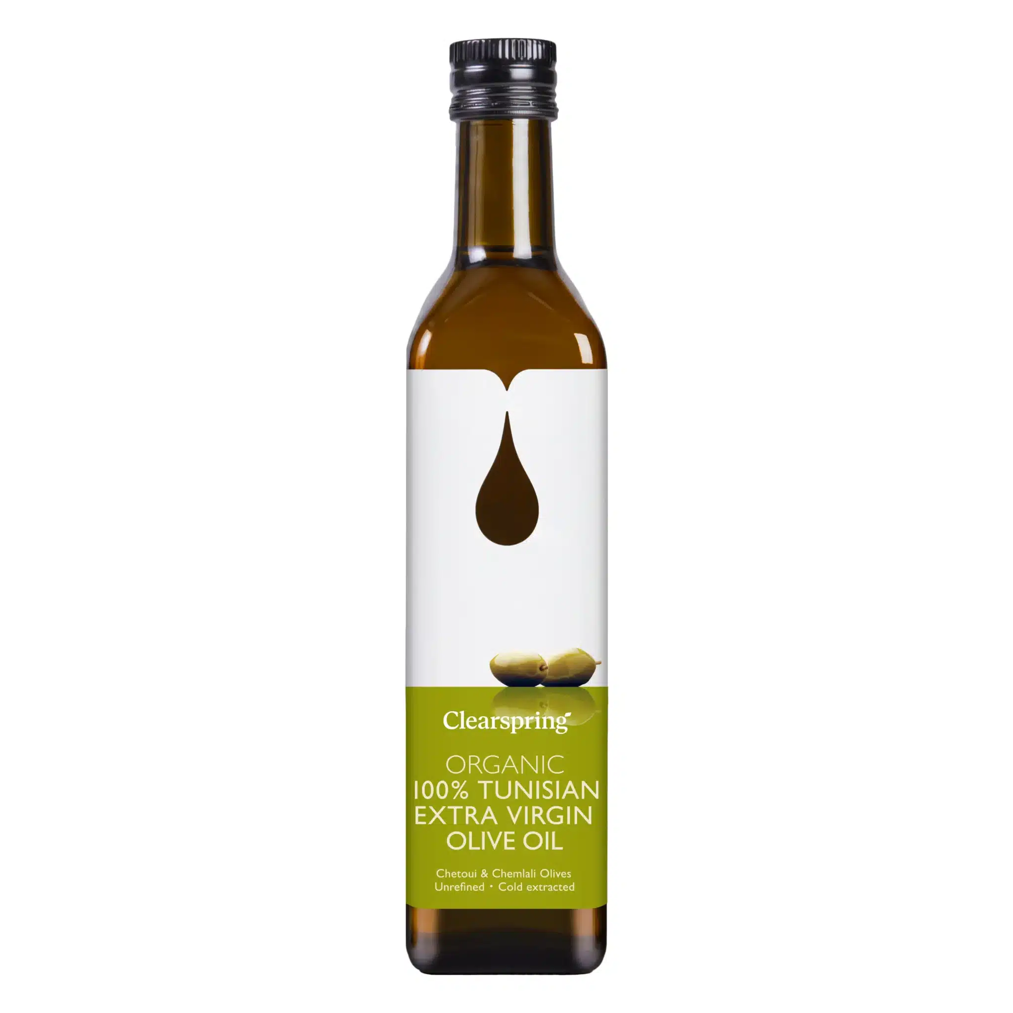 Olivenolie, Extra Virgin 500 ml (Tunesien) - øko