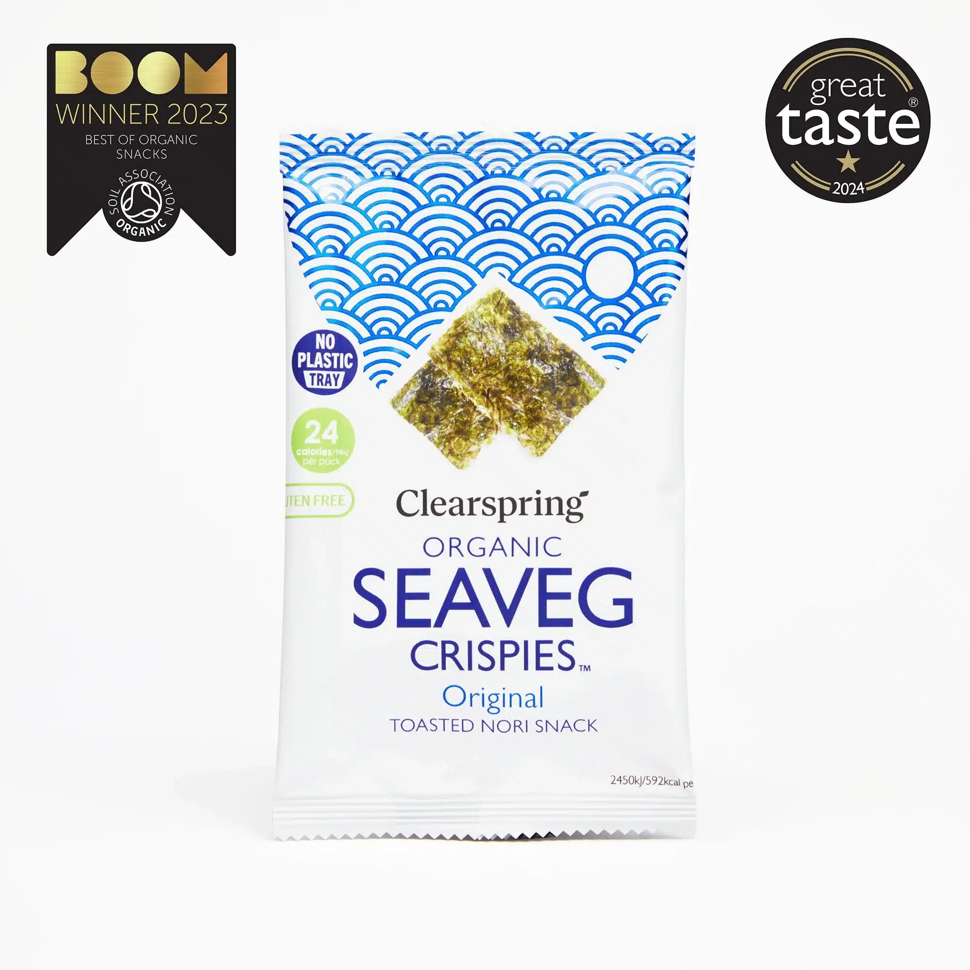 Seaveg Crispies Original (Tang chips) 4 g - øko