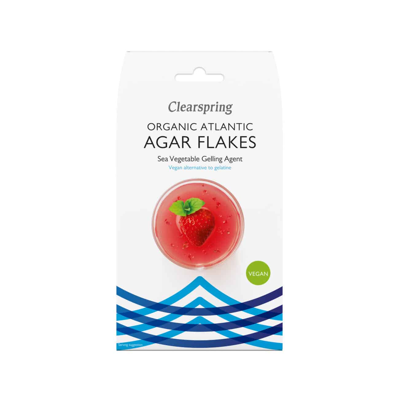 Agar flager (vegansk geleringsmiddel lavet af tang) 30 g - øko