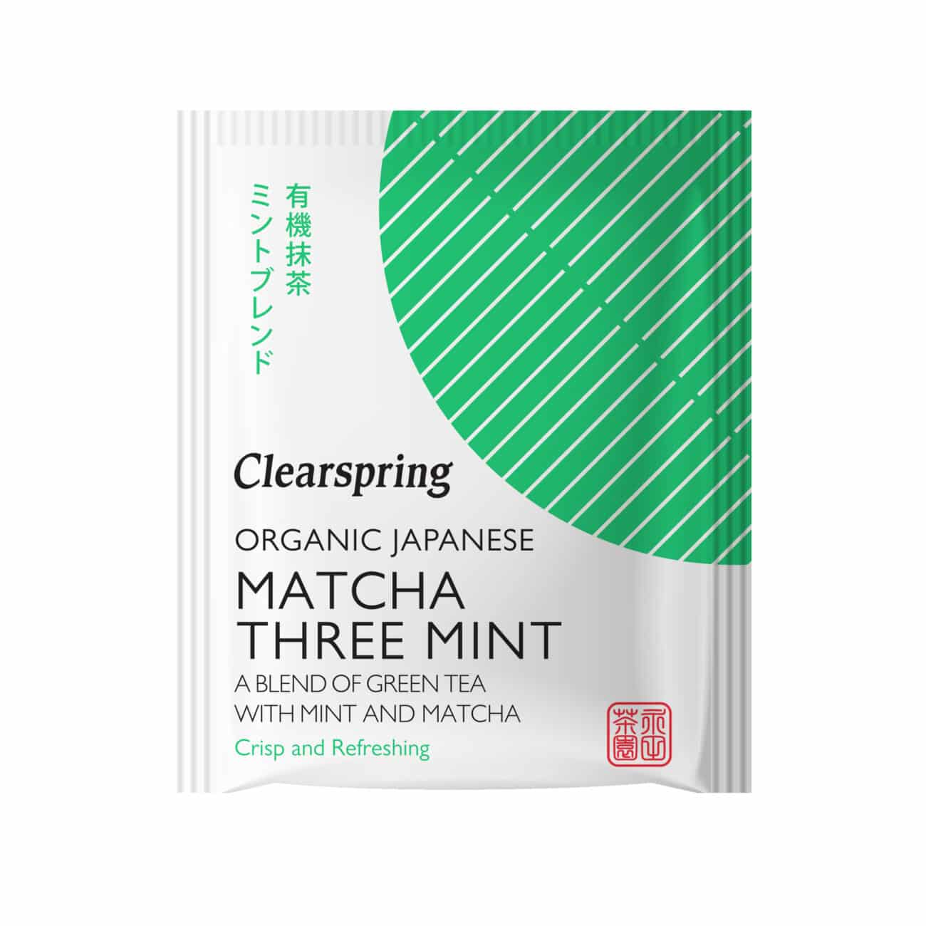 Grøn te m. Matcha og Mynte - 20 breve - øko - Image 2