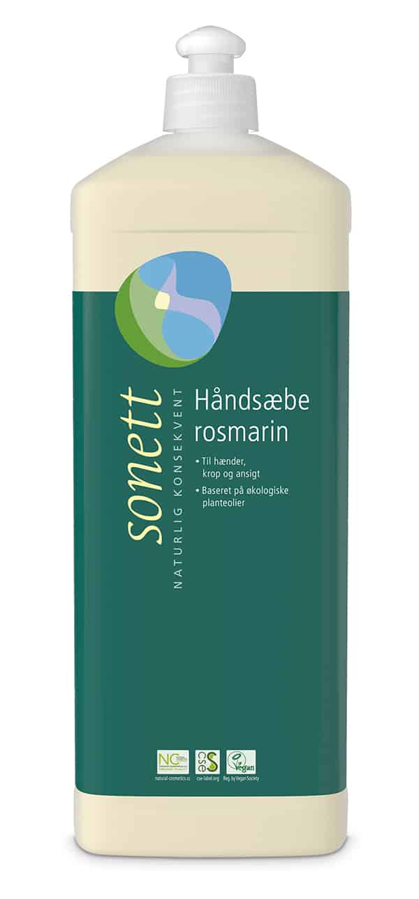 Håndsæbe rosmarin - 1 l