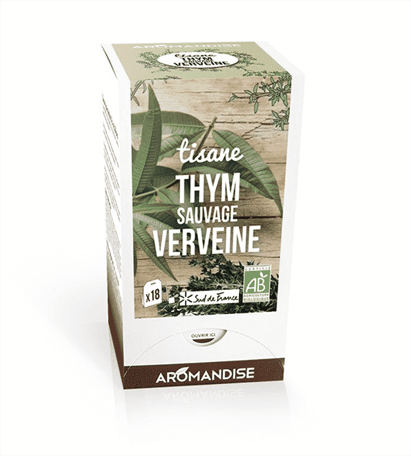 Timian te m. citronverbena (18 breve) - øko