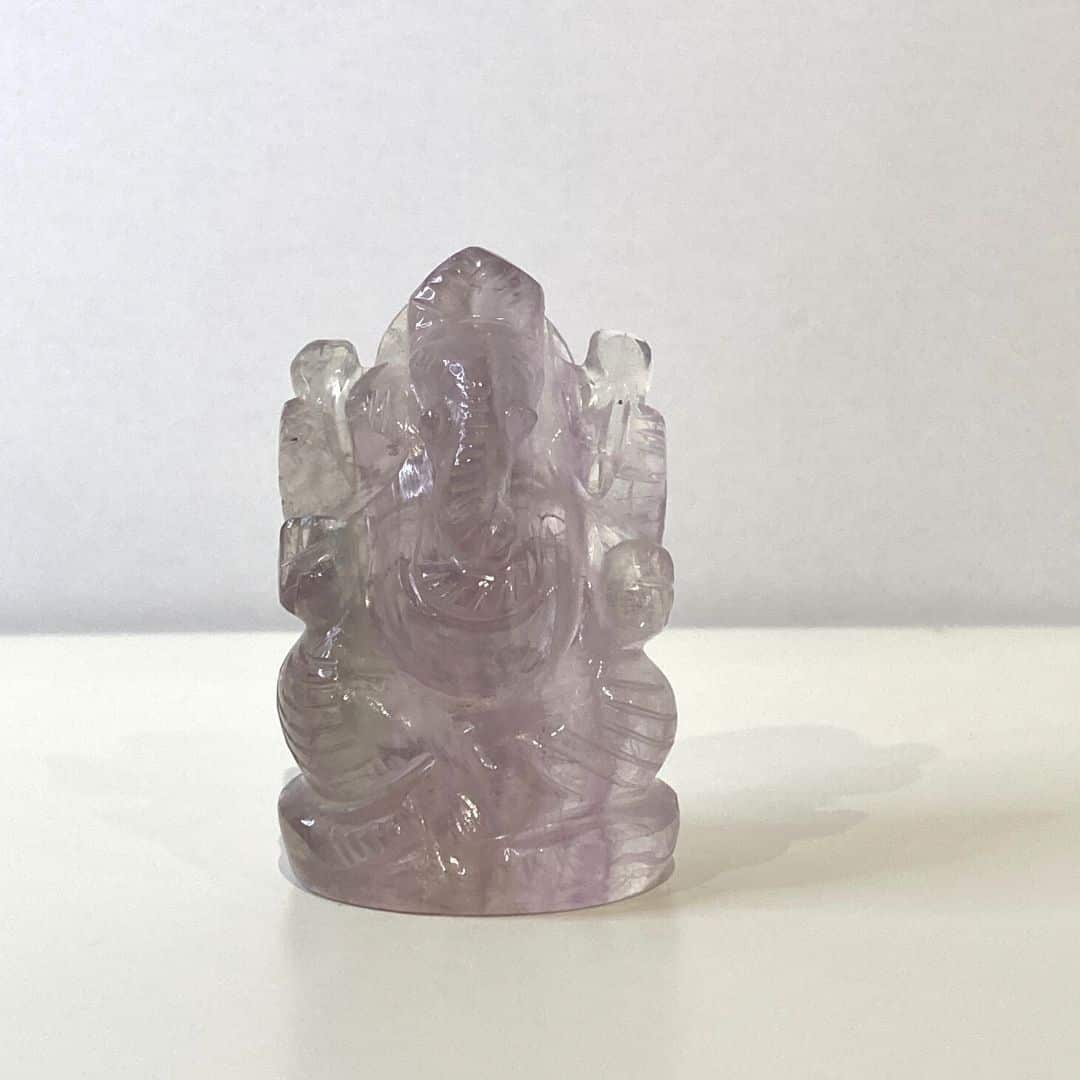 Ganesha - Multifarvet Fluorit