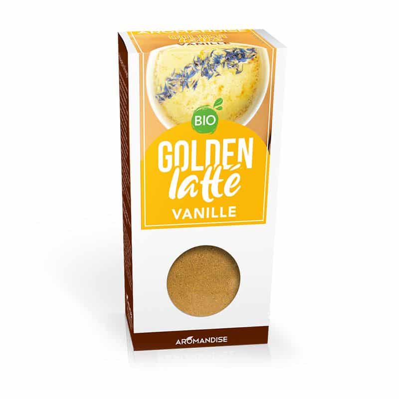 Golden latte – Vanilje – øko