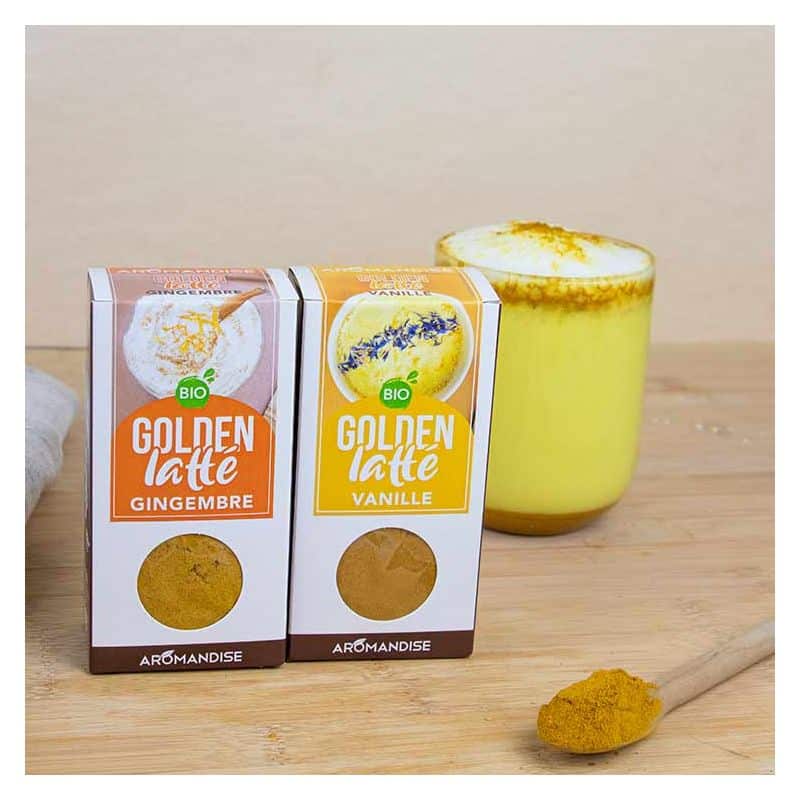 Golden latte – Vanilje – øko - Image 2