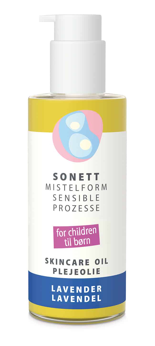 Plejeolie til børn m. Lavendel