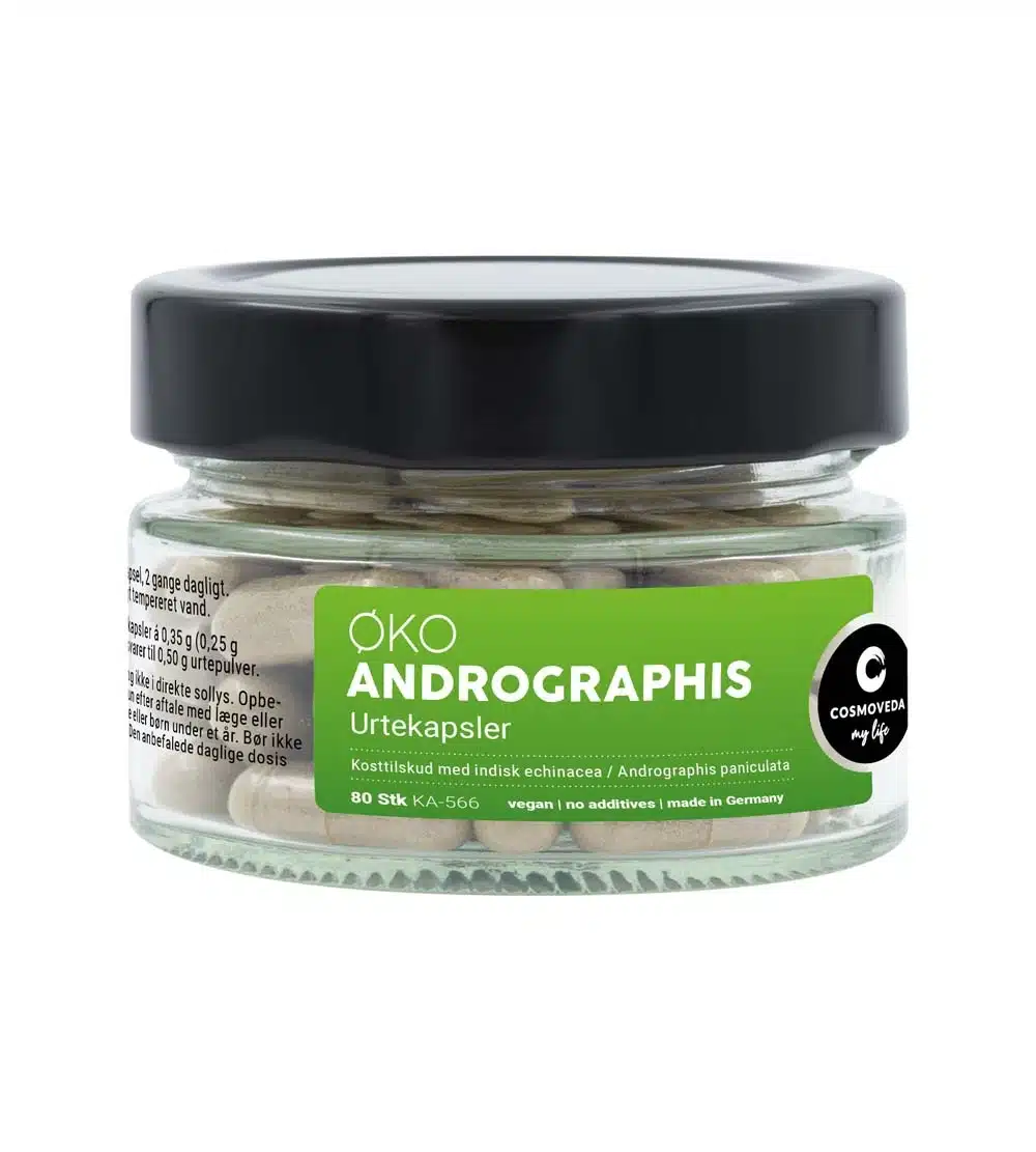 Andrographis (80 kapsler) - øko