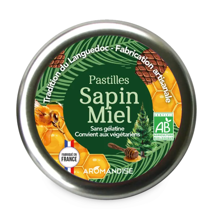 Pastiller m. fyrrenåle og honning - øko