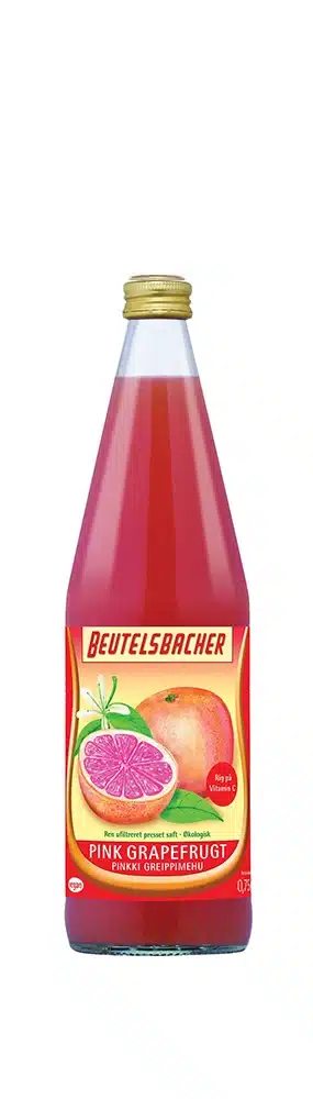 Pink Grapefrugtsaft - øko