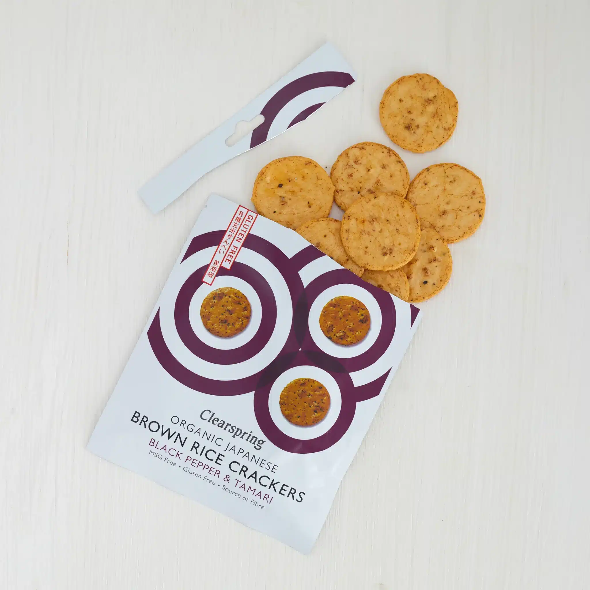Rice Cracker - Black Pepper & Tamari - øko - Image 4