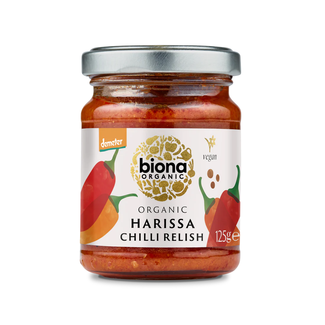 Harissa Chili Relish Demeter - øko