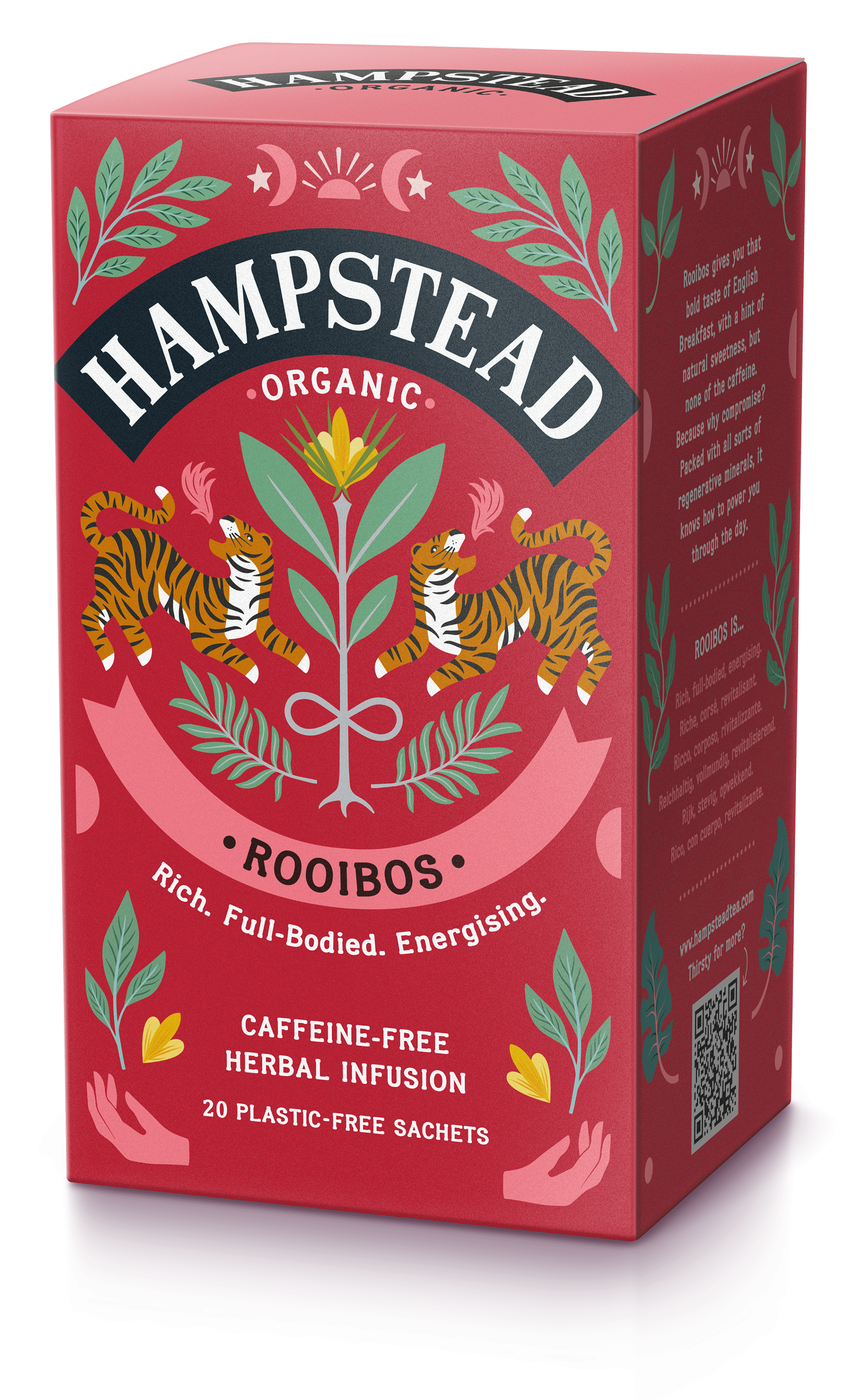 Rooibos te (20 breve) - øko