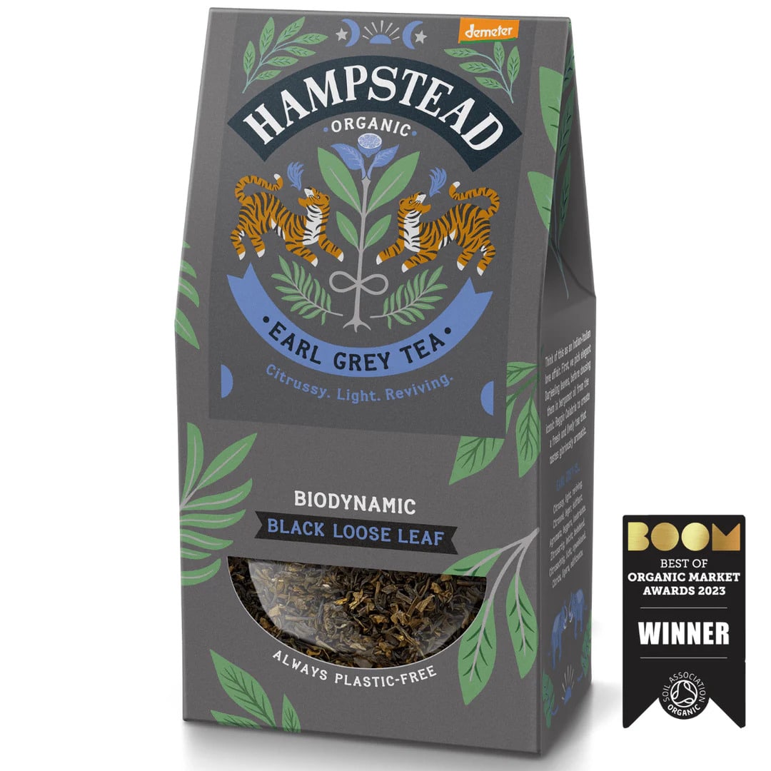 Earl Grey te løsvægt 100g - demeter/øko
