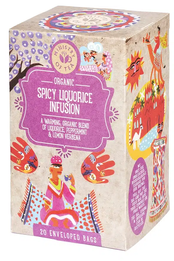 Spicy Liquorice te - øko