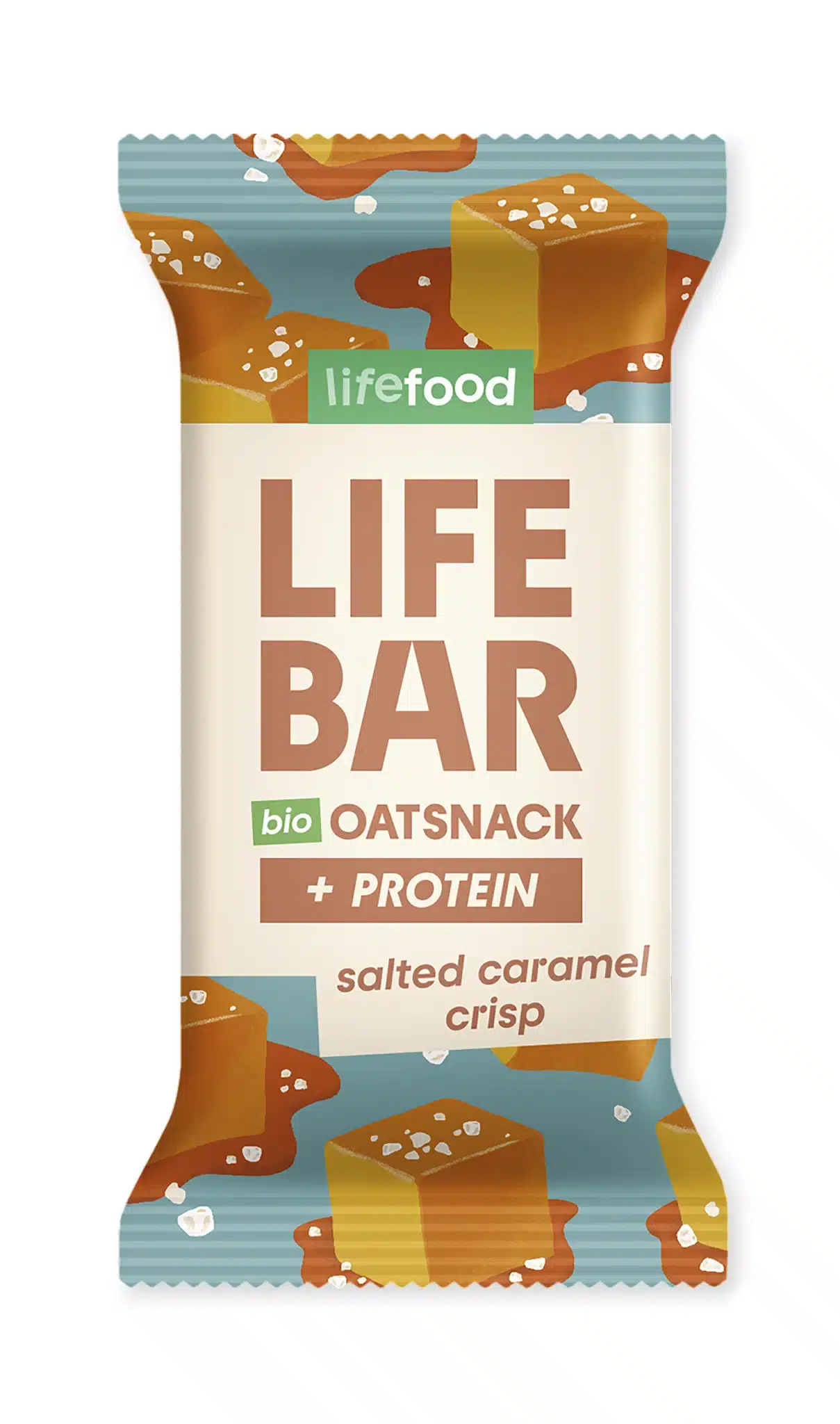 Lifebar Havrebar Protein Salted Caramel Crisp - øko