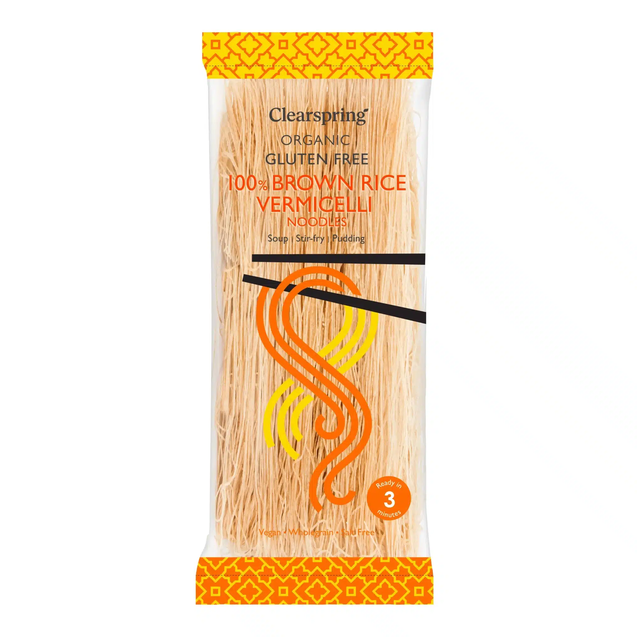 Brune Ris Vermicelli nudler - øko
