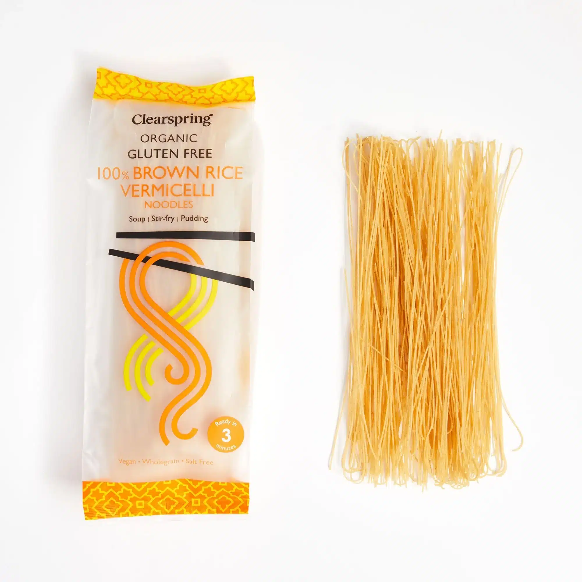Brune Ris Vermicelli nudler - øko - Image 4