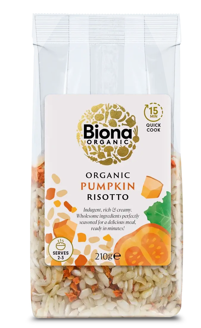 Risotto m. græskar (15min.) - øko