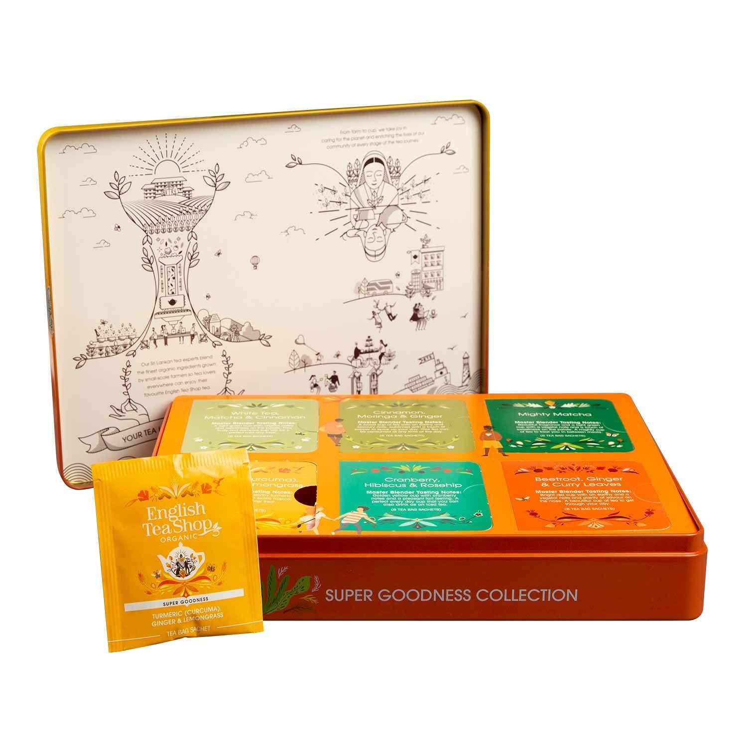 Gaveæske Super Goodness Tea Collection - øko - Image 3