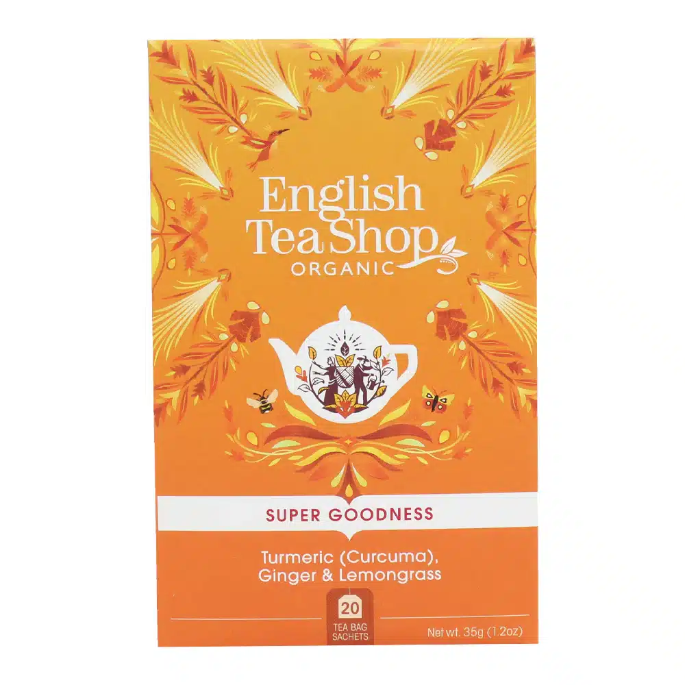 Turmeric, Ginger & Lemongrass Tea - øko
