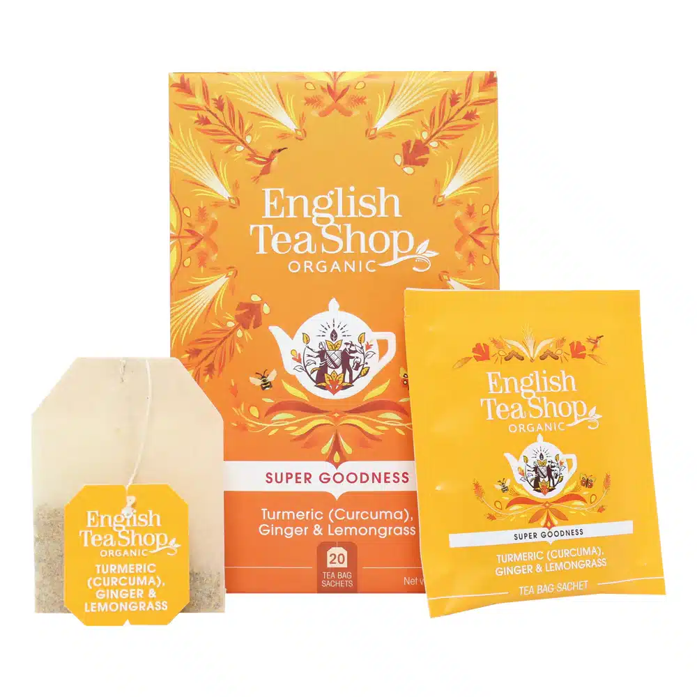 Turmeric, Ginger & Lemongrass Tea - øko - Image 2
