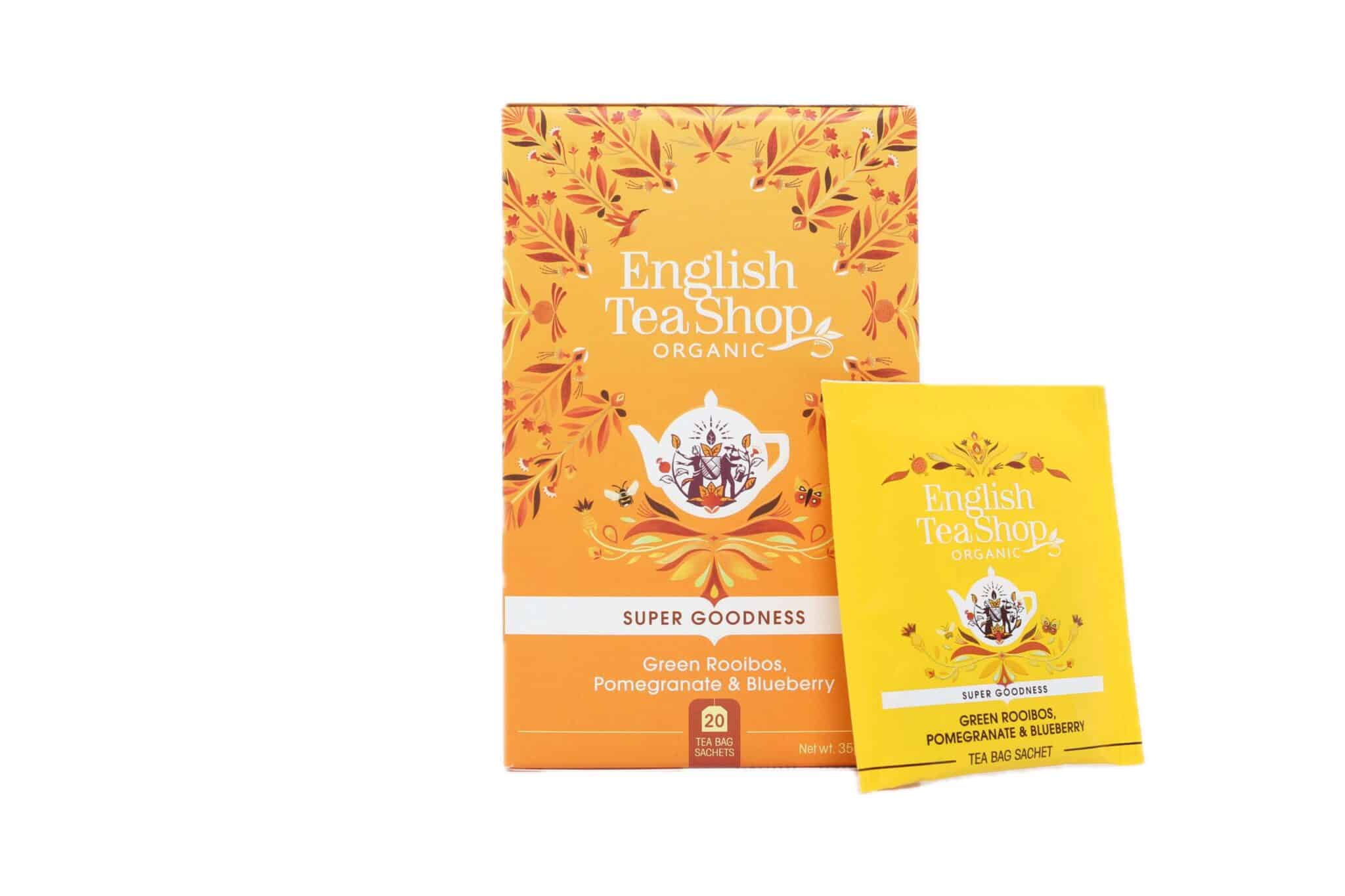 Green Rooibos, Pomegranate & Blueberry Tea - øko - Image 2