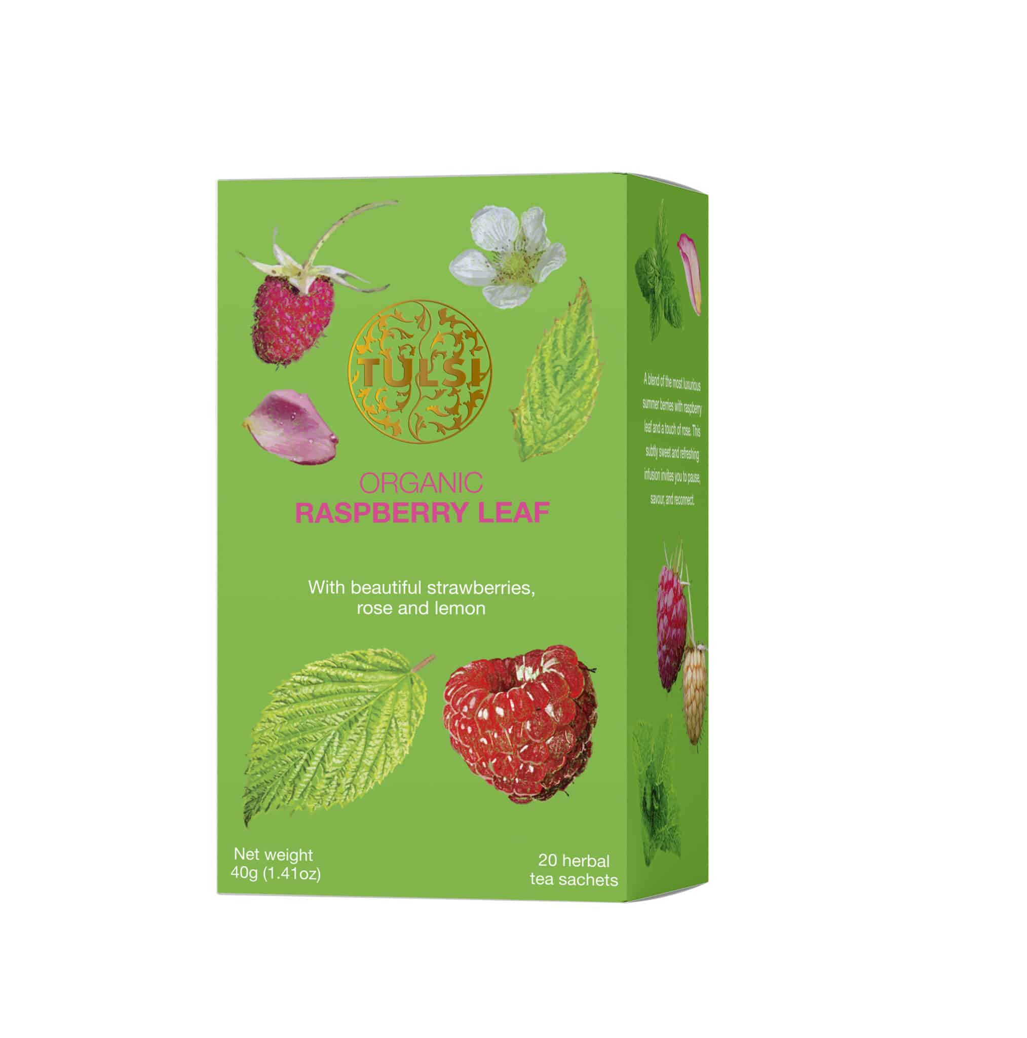 Raspberry Leaf te - øko