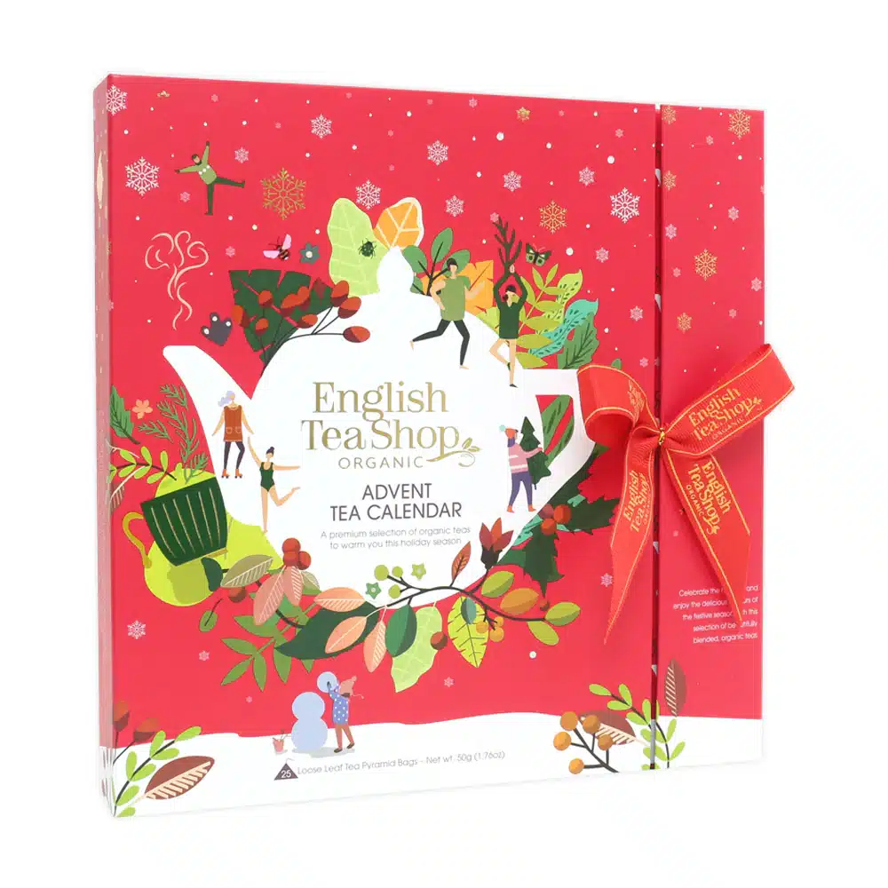 Julekalender Te Book Style (Rød) – øko - Image 4