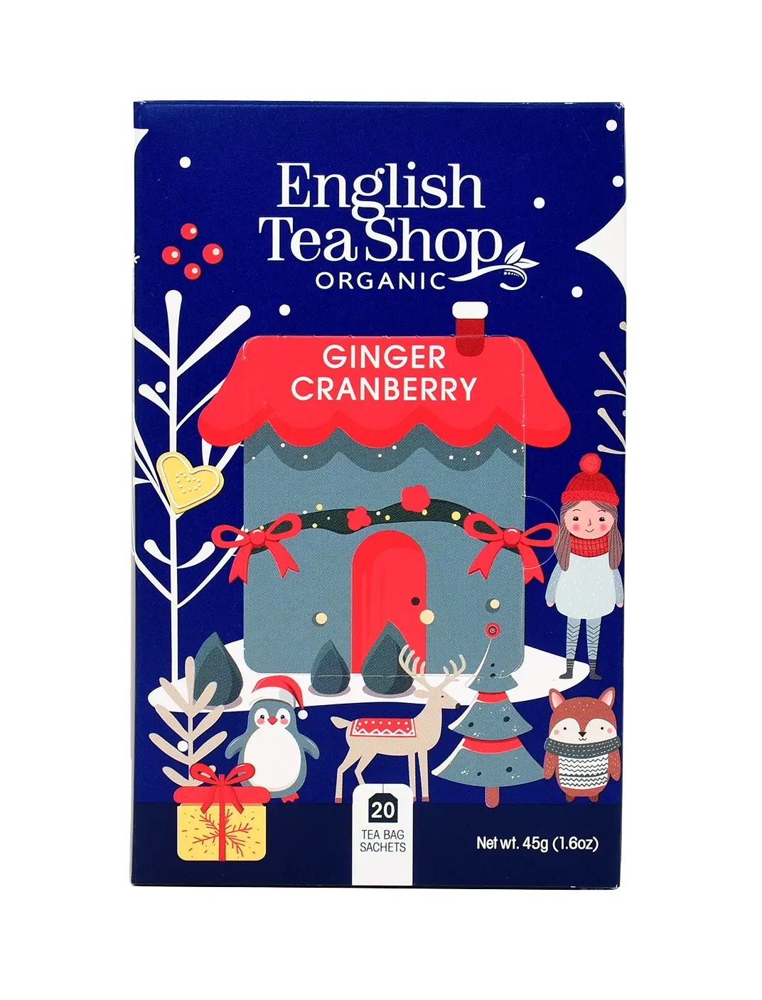 Ginger Cranberry tea - øko