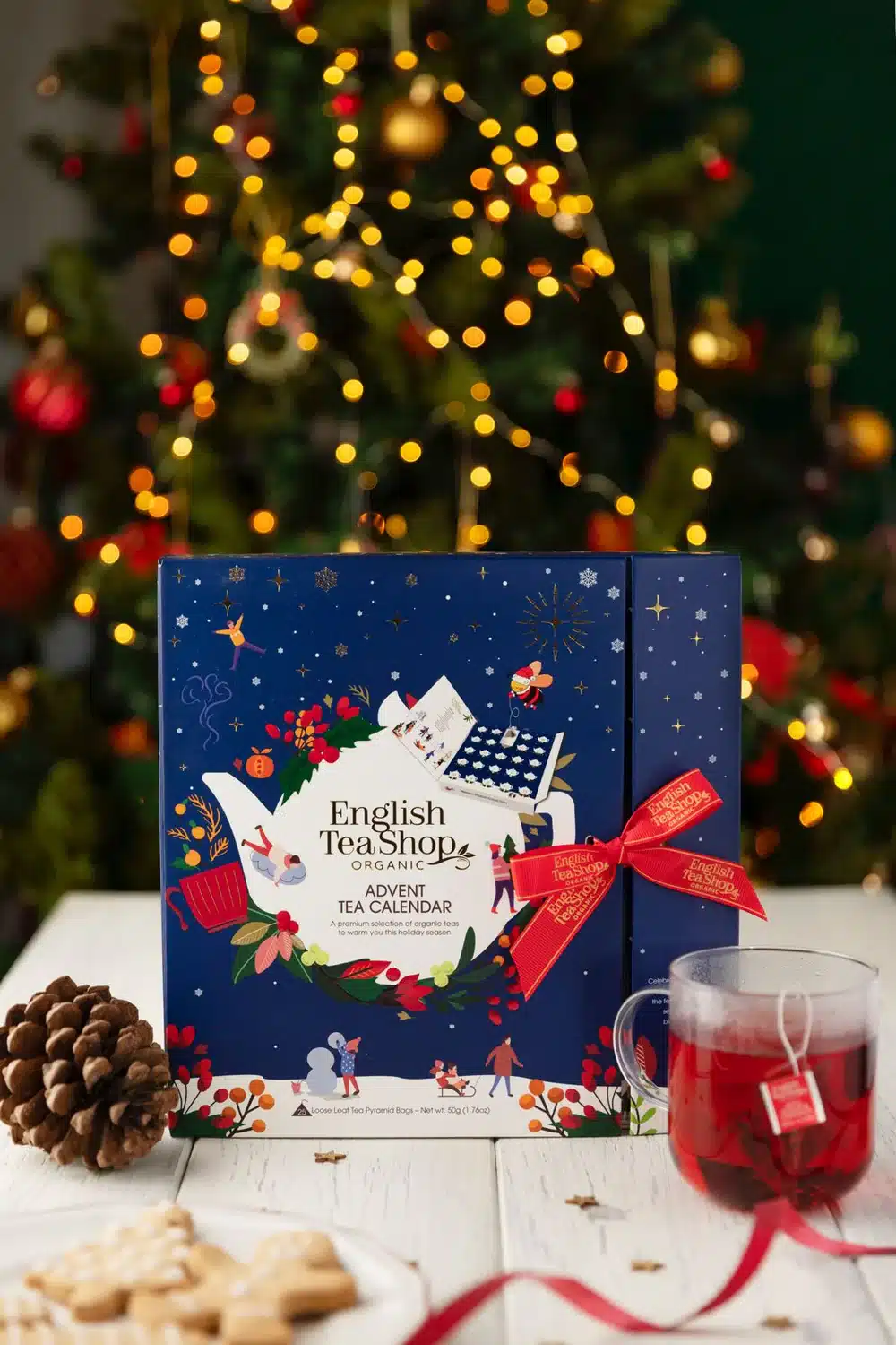 Julekalender Te Book Style (Blå) – øko - Image 4