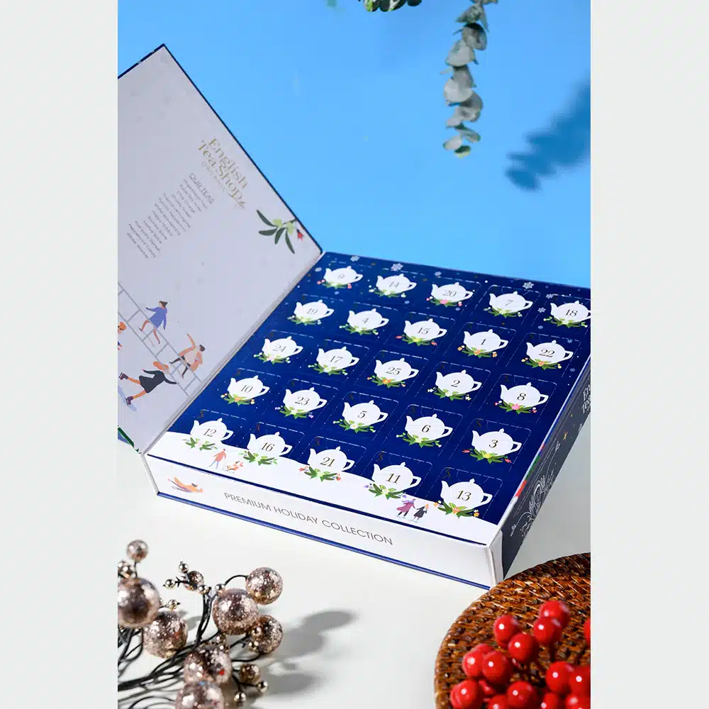 Julekalender Te Book Style (Blå) – øko - Image 3
